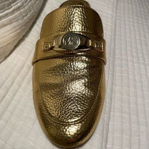 MICHAEL Michael Kors Gold Tilly Slide